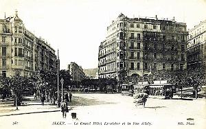 ALGER - RUE D'ISLY - HOTEL EXCELSIOR